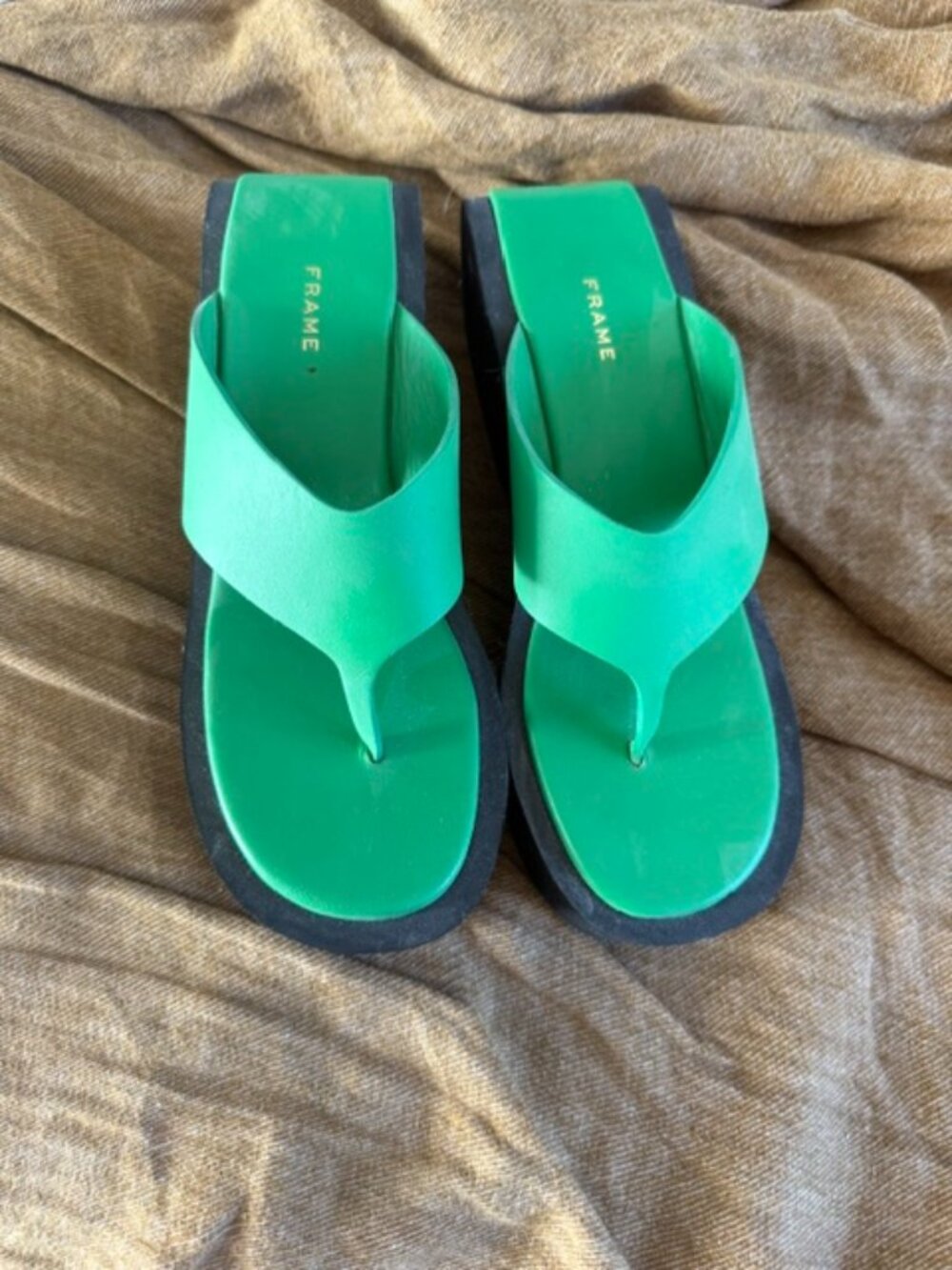 Womens Frame Wedge Sandals - worn maybe once! 39.5